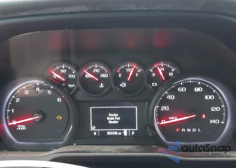 2019 Chevrolet Silverado 1500 Custom из США, поврежденный, VIN 3GCPWBEH2KG228183